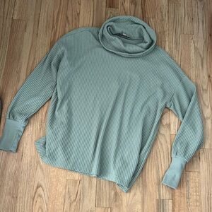 Loft cowl neck shirt